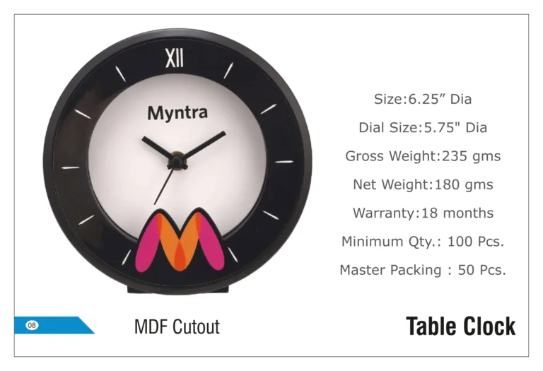 Table clock 3s-10