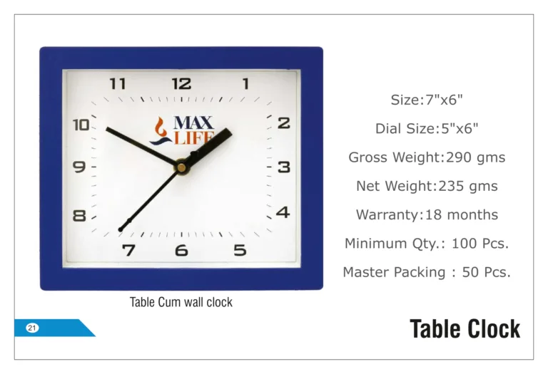 Table clock 3s-23