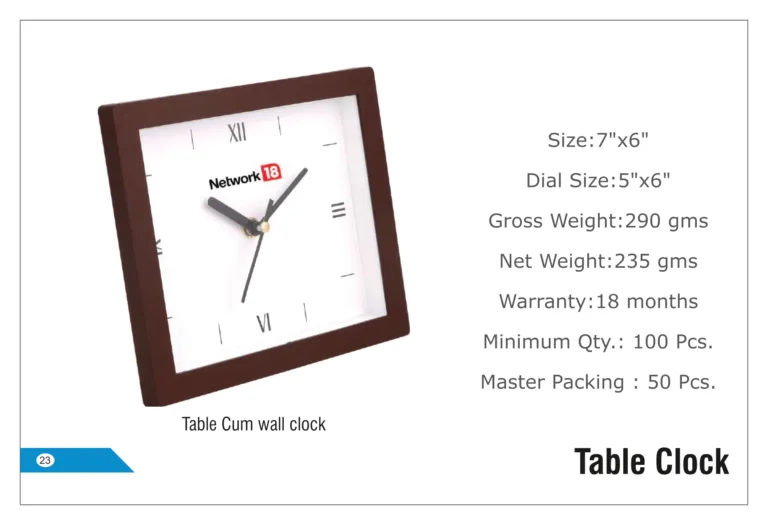 Table clock 3s-25