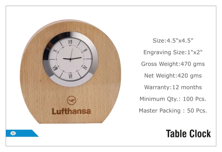 Table clock 3s-34